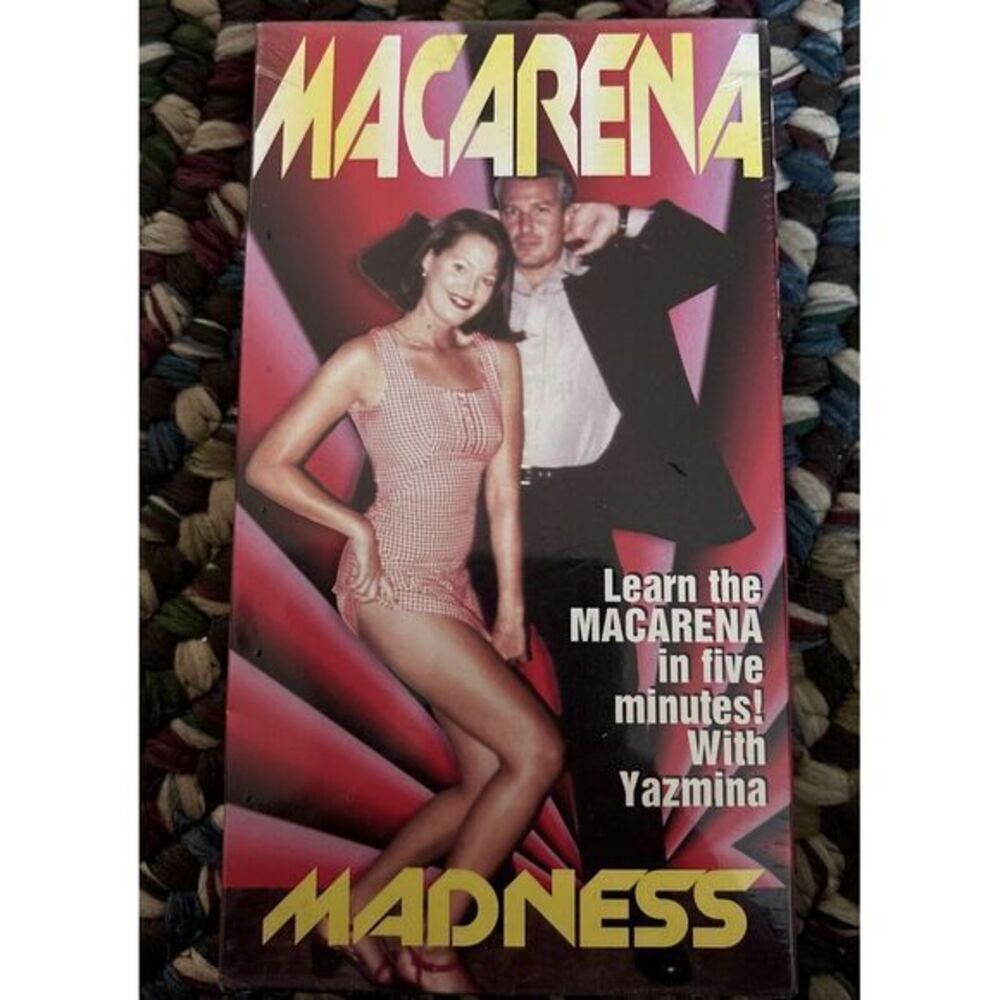 MACARENA MADNESS 1996 FACTORY SEALED‎ VHS SIMITAR RELEASE DANCE VIDEO GRADE IT